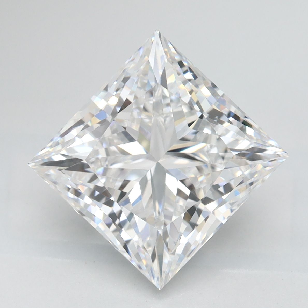 4.03 ct. princess Lab Grown Diamond front image