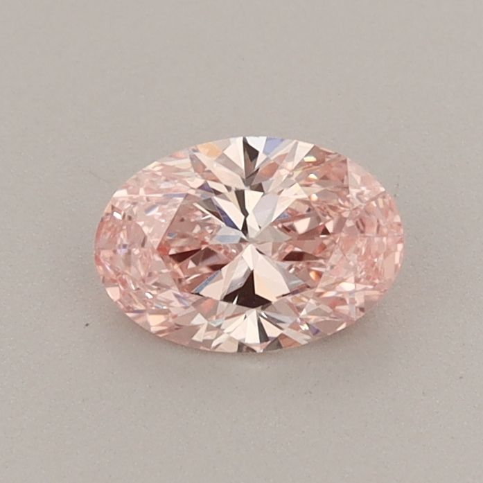 0.44 CT Fancy Vivid Pink OVAL