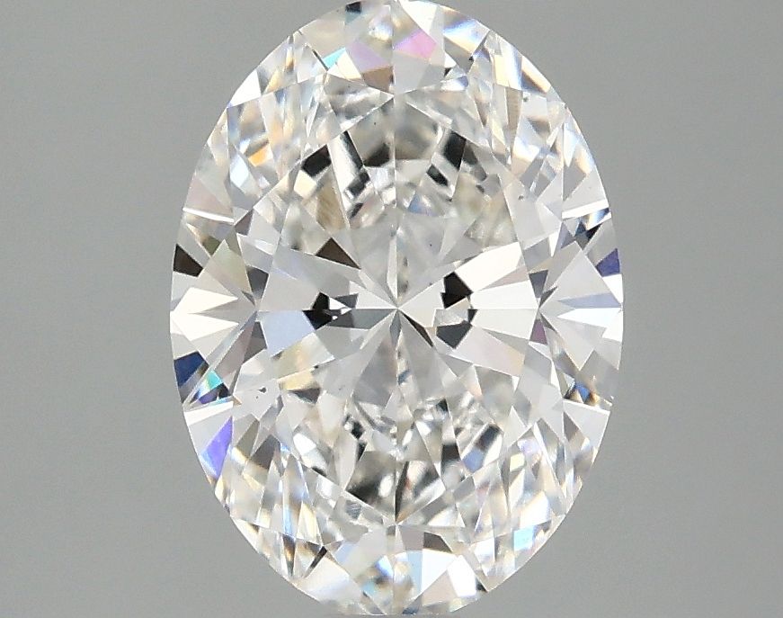 2.08 ct. oval Lab Grown Diamond front image