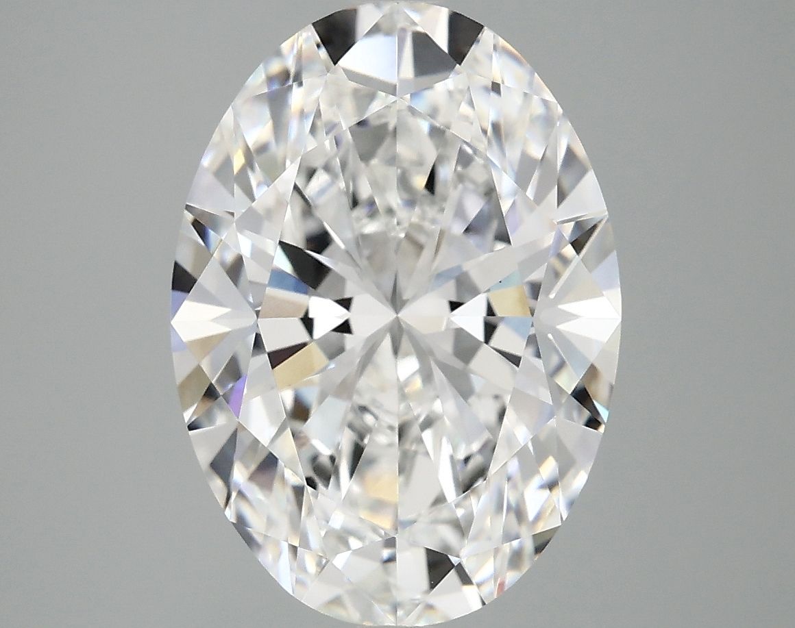 5.06 ct. oval Lab Grown Diamond front image