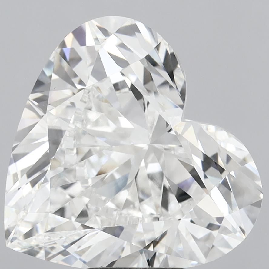 8.09 ct. heart Lab Grown Diamond front image