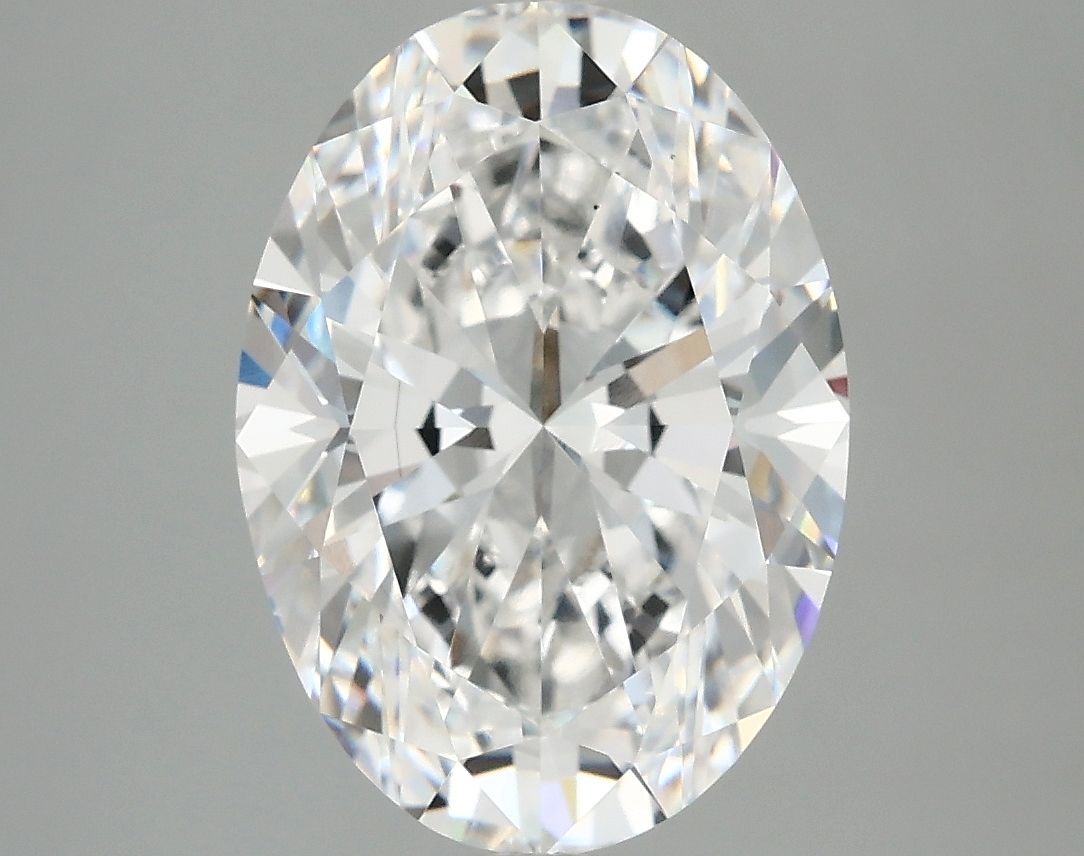 4.08 ct. oval Lab Grown Diamond front image