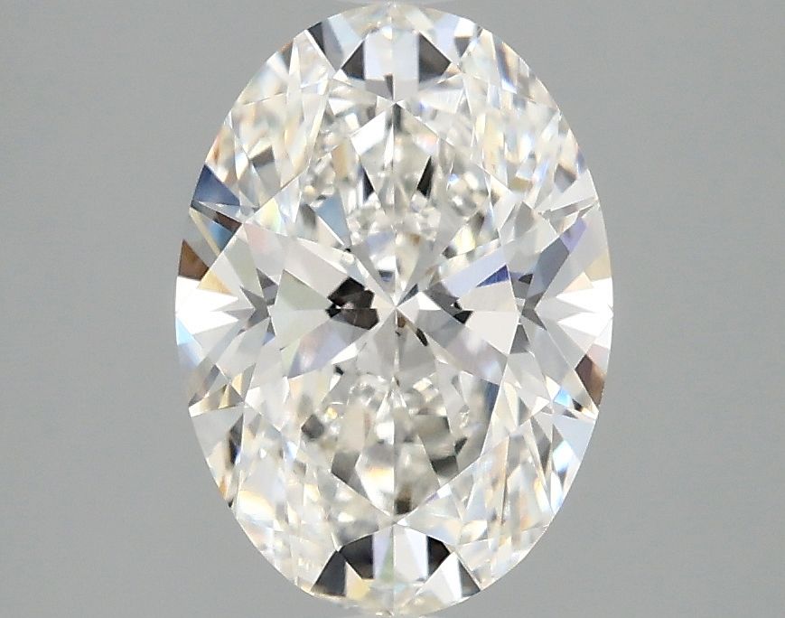 2.10 ct. oval Lab Grown Diamond front image