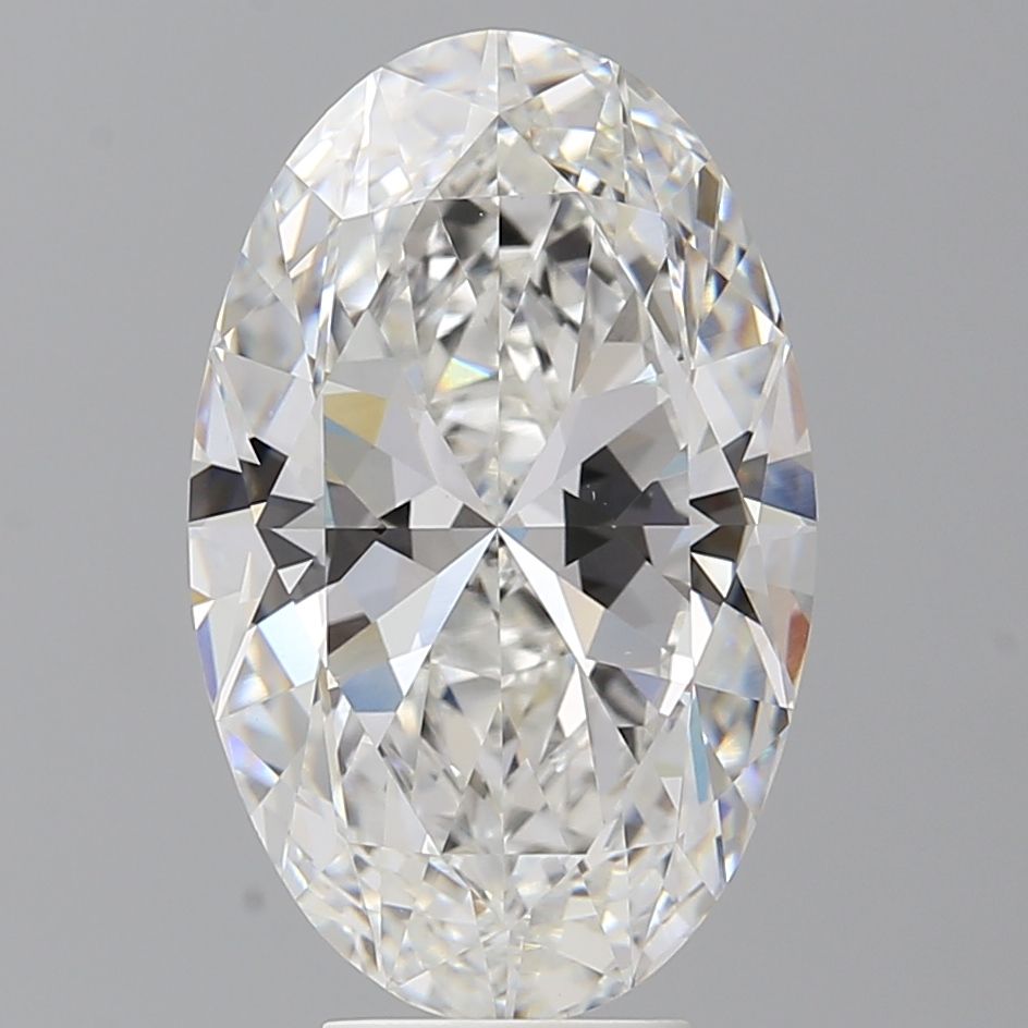 6.51 ct. oval Lab Grown Diamond front image