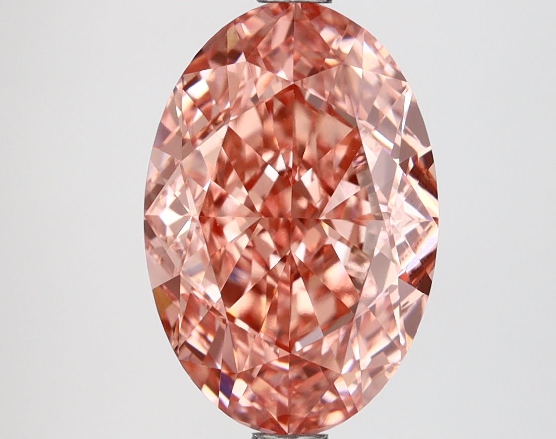 4.14 ct. oval Lab Grown Diamond front image