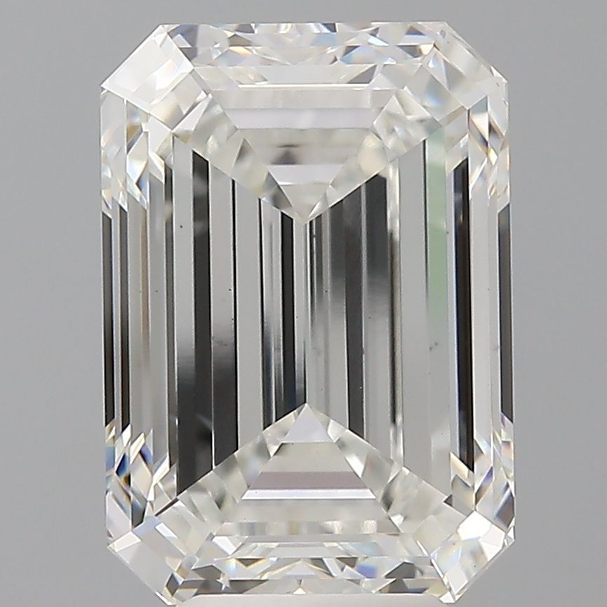 6.53 ct. emerald Lab Grown Diamond front image