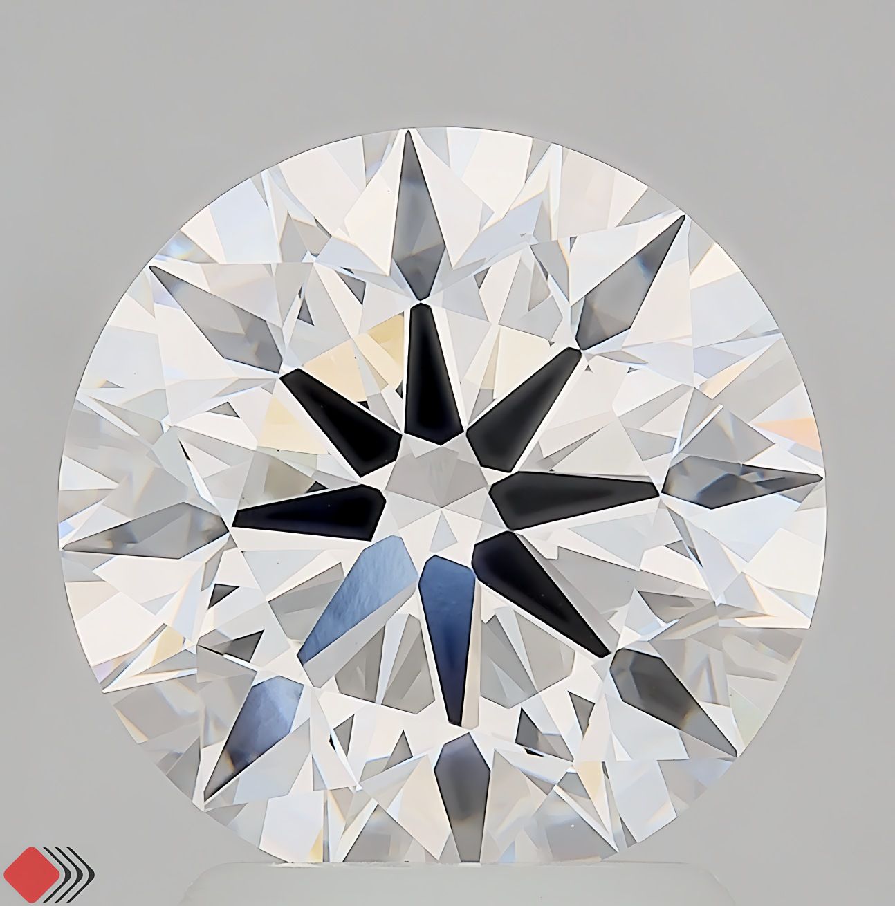 2.57 ct. round Lab Grown Diamond front image