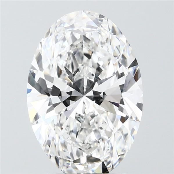 3.09 ct. oval Lab Grown Diamond front image