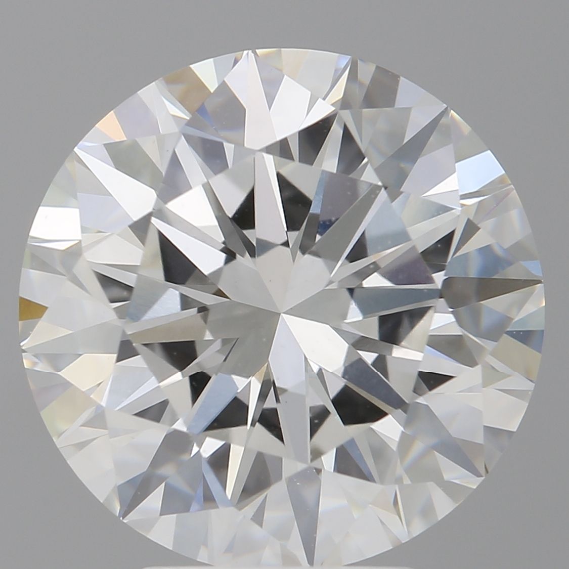 5.49 ct. round Lab Grown Diamond front image