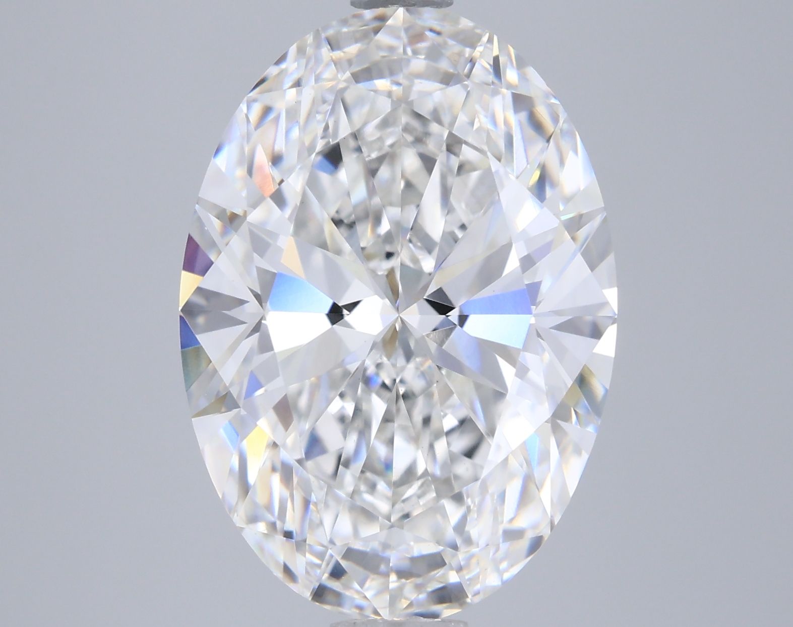 5.02 ct. oval Lab Grown Diamond front image