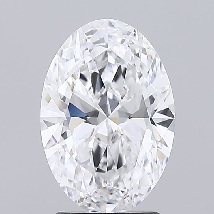 2.02 ct. oval Lab Grown Diamond front image