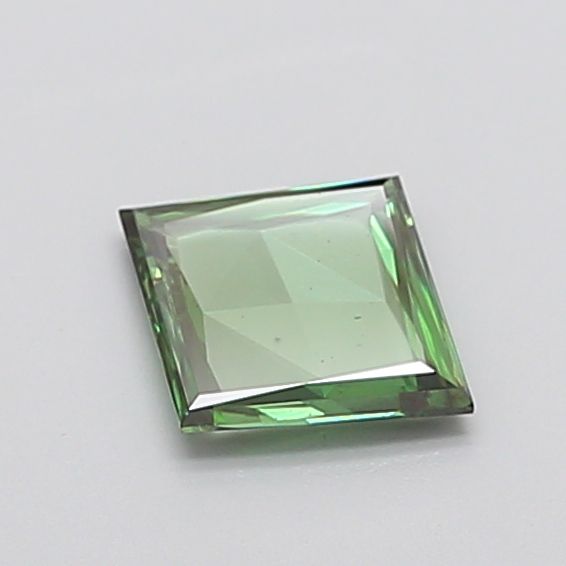 0.84 CT Fancy Vivid Green LOZENGE