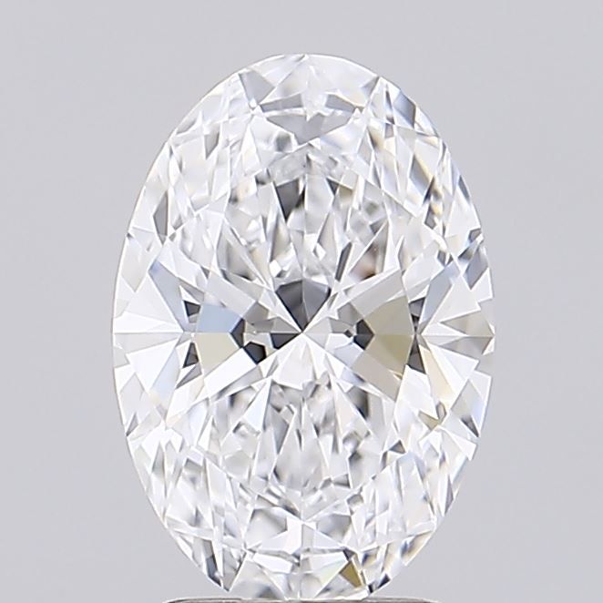 1.74 ct. oval Lab Grown Diamond front image