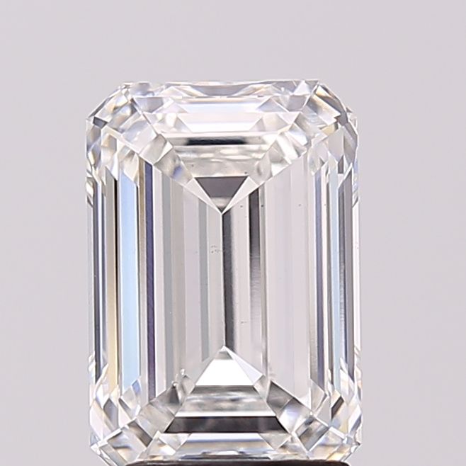 3.01 ct. emerald Lab Grown Diamond front image