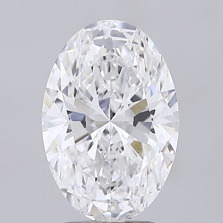 3.51 ct. oval Lab Grown Diamond front image