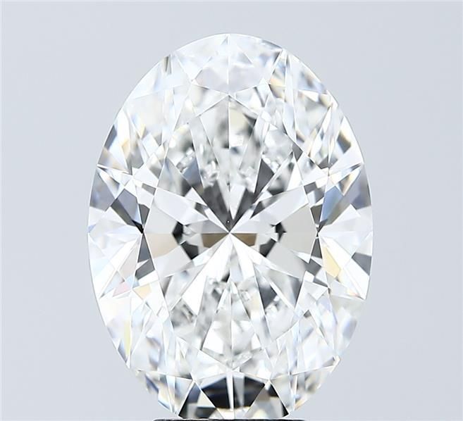 5.01 ct. oval Lab Grown Diamond front image