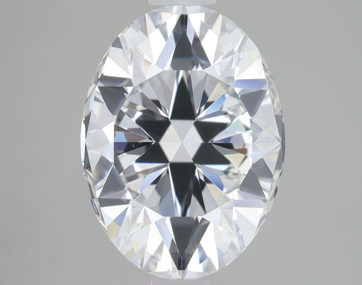 3.75 ct. oval Lab Grown Diamond front image