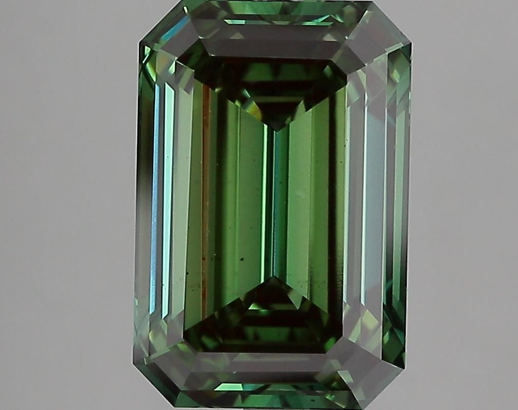 4.08 ct. emerald Lab Grown Diamond front image