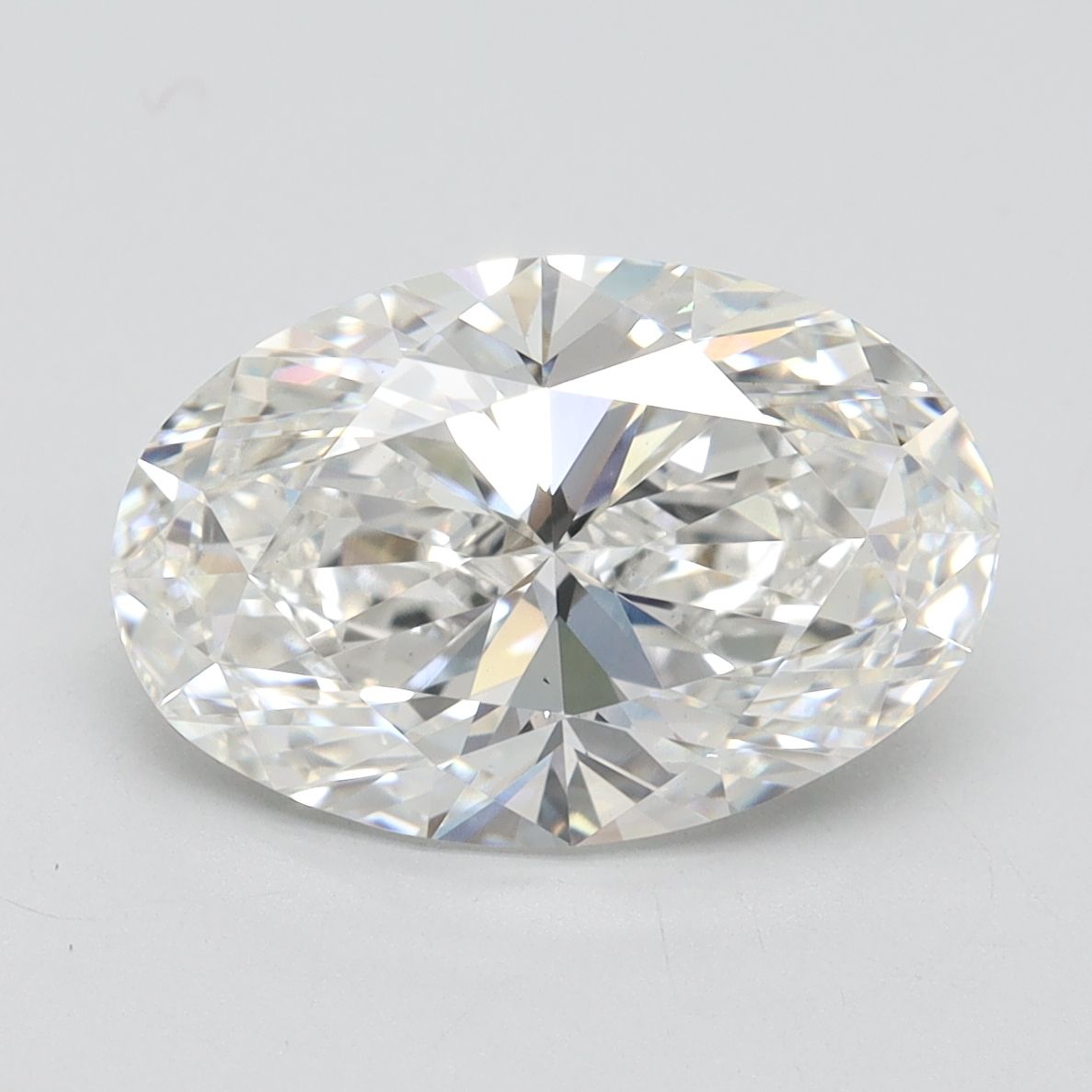 4.02 ct. oval Lab Grown Diamond front image