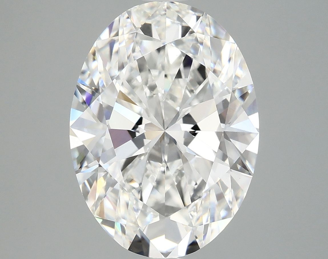 5.04 ct. oval Lab Grown Diamond front image