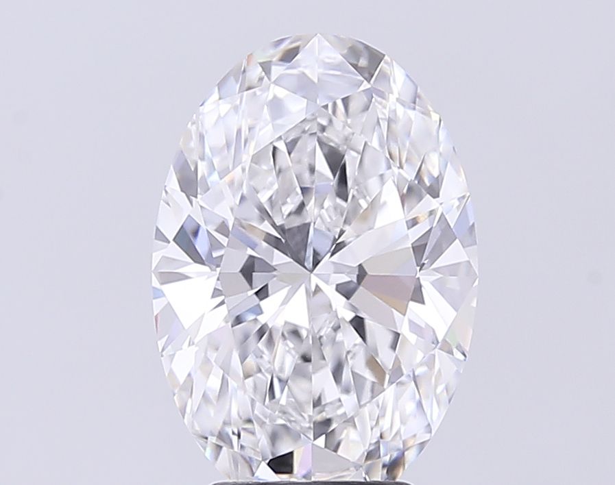 3.75 ct. oval Lab Grown Diamond front image