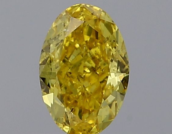 Diament 0.33 ct Fancy Vivid Yellow/I1