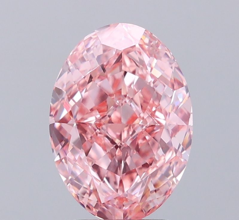 3.27 ct. oval Lab Grown Diamond front image