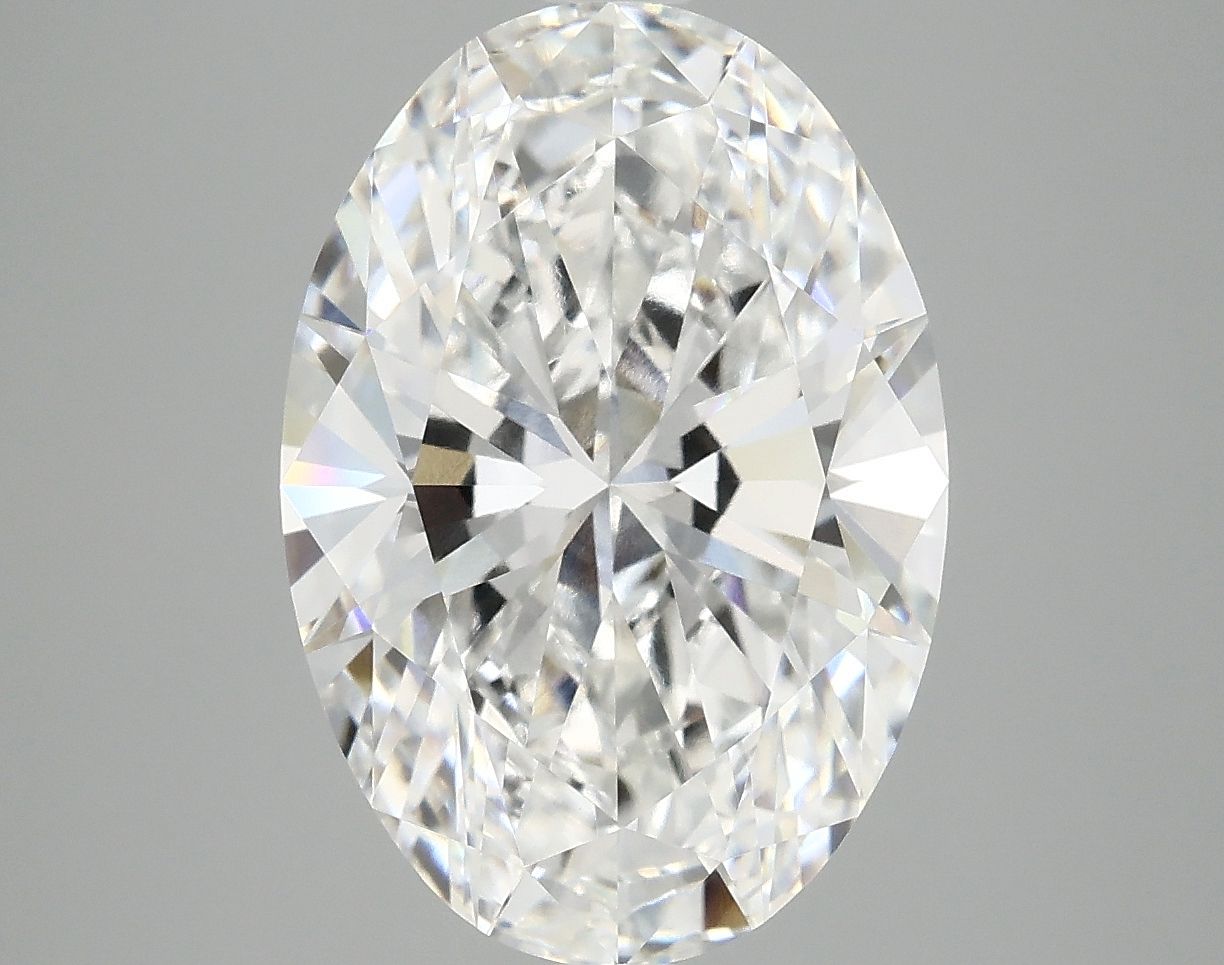 5.03 ct. oval Lab Grown Diamond front image