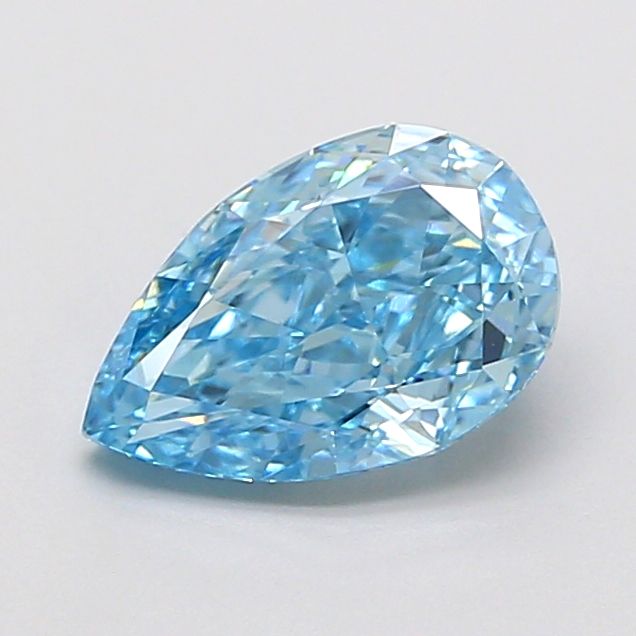 1.06 CT Fancy Vivid Blue PEAR