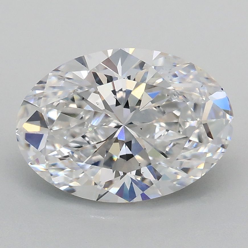 2.03 ct. oval Lab Grown Diamond front image