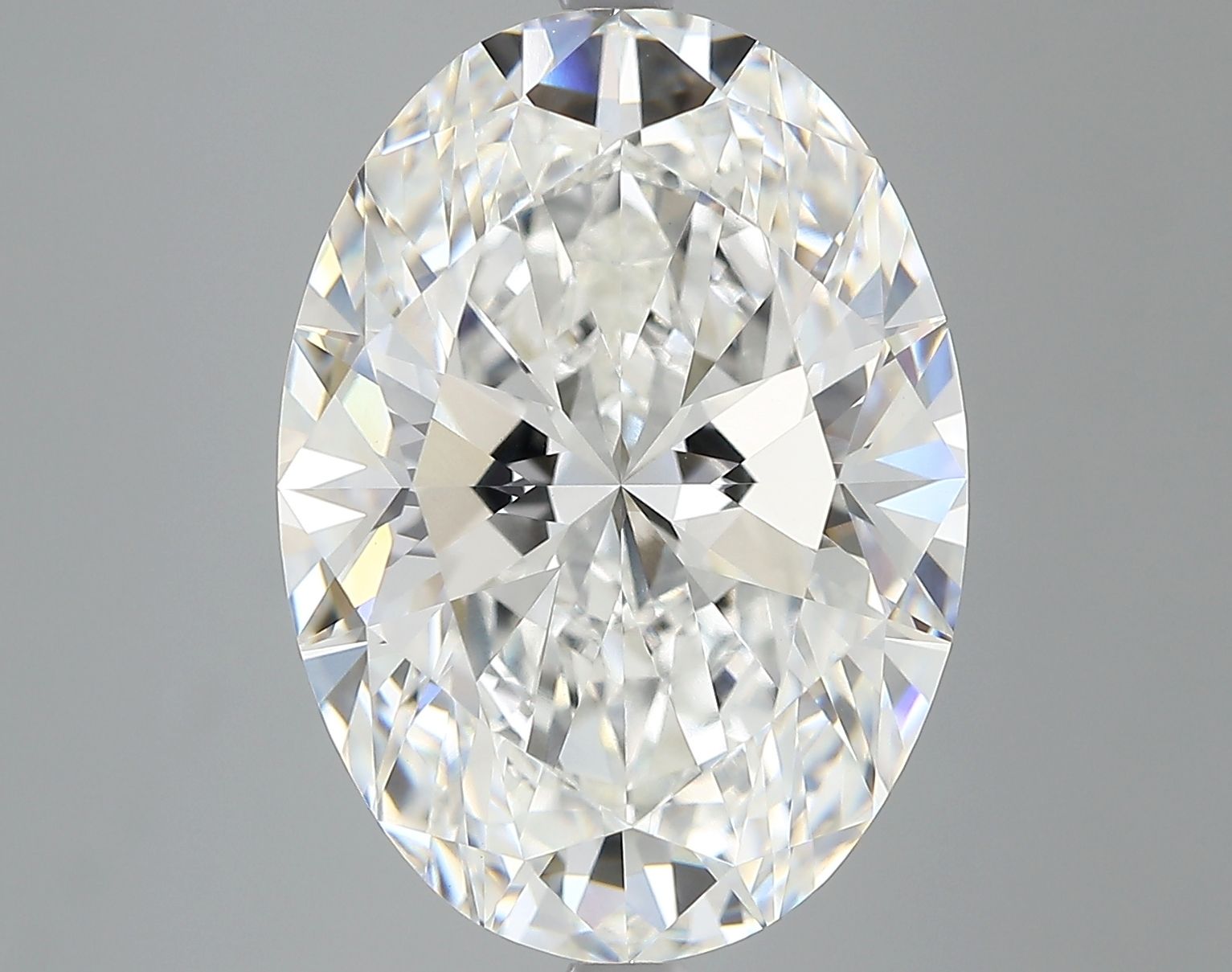 8.05 ct. oval Lab Grown Diamond front image
