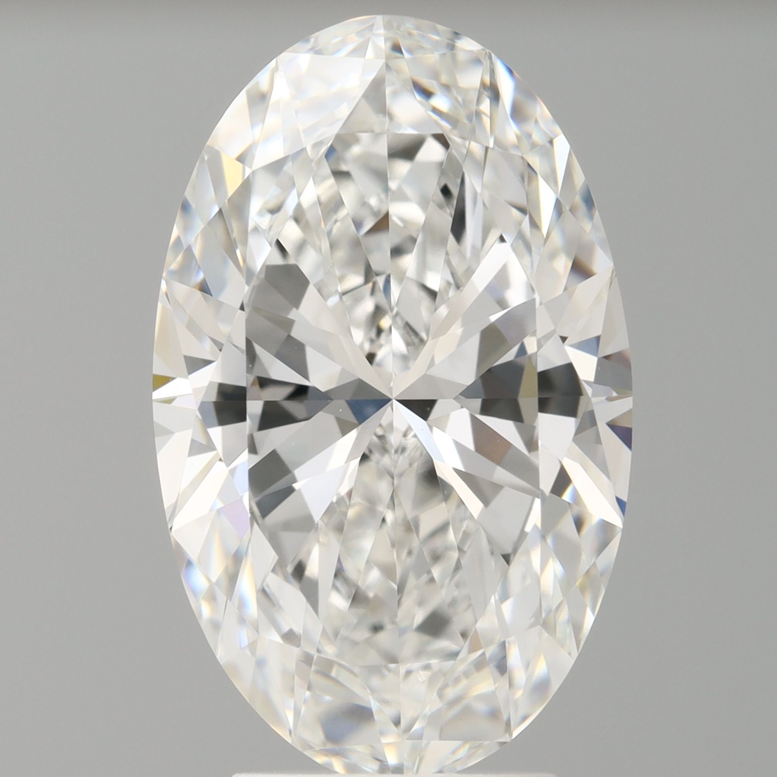 4.02 ct. oval Lab Grown Diamond front image