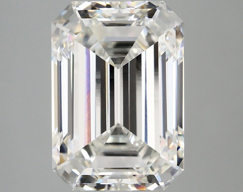 5.04 ct. emerald Lab Grown Diamond front image