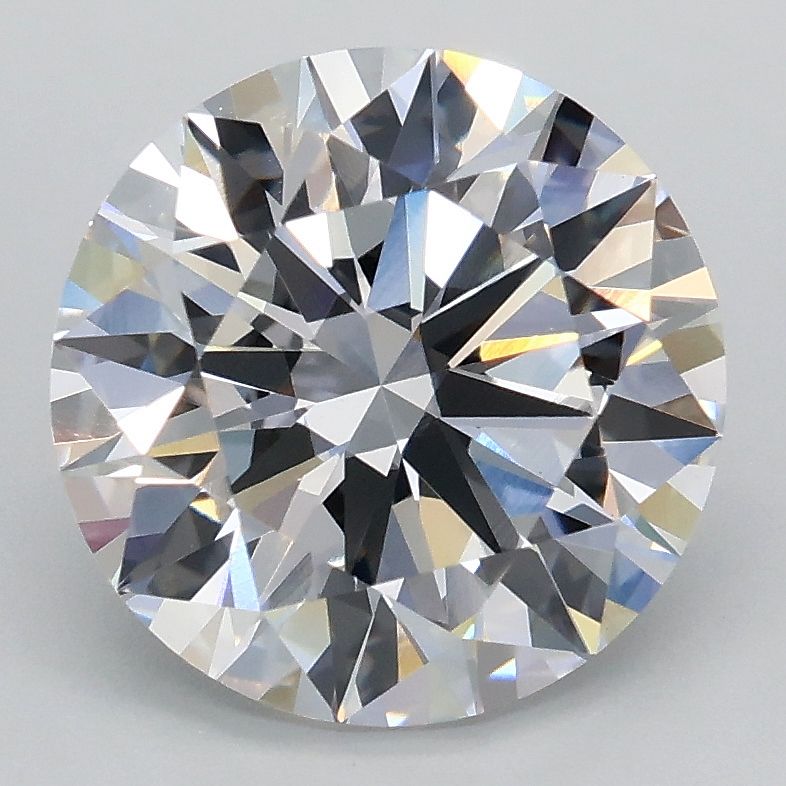 2.70 ct. round Lab Grown Diamond front image