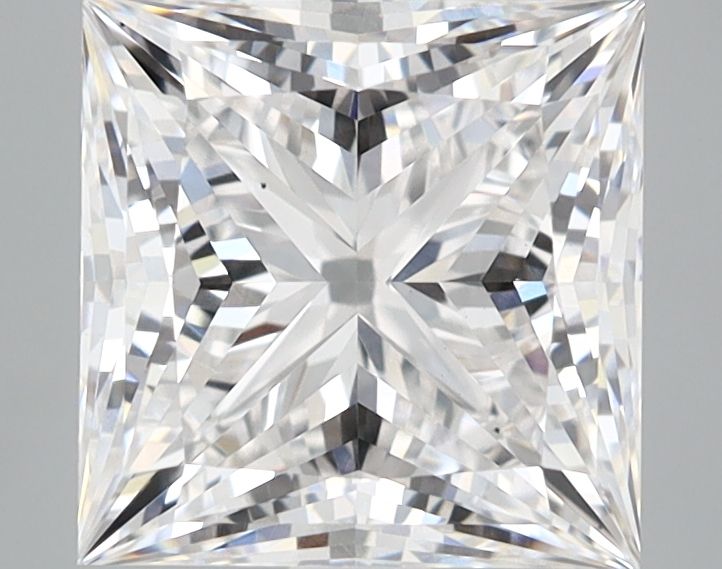 3.02 ct. princess Lab Grown Diamond front image