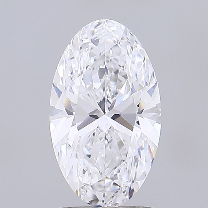 1.43 ct. oval Lab Grown Diamond front image