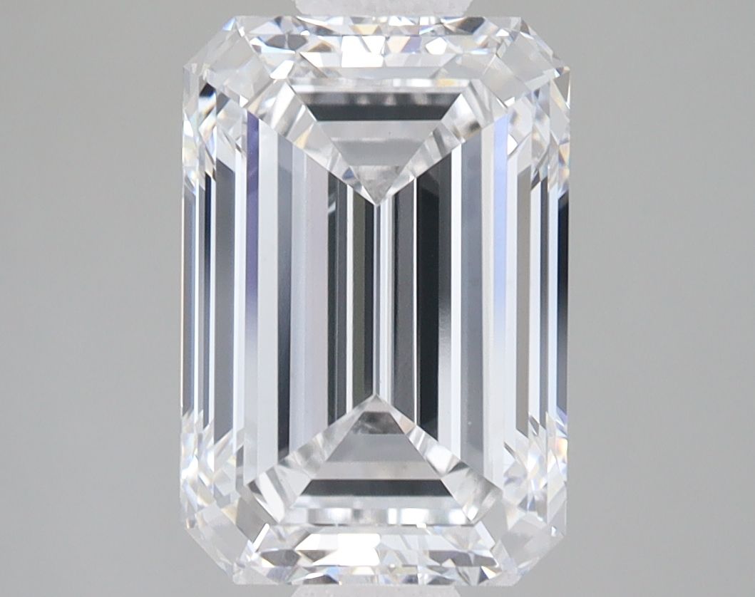 3.71 ct. emerald Lab Grown Diamond front image