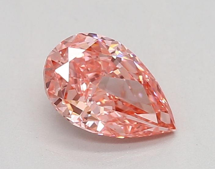 0.78 CT Fancy Vivid Pink PEAR