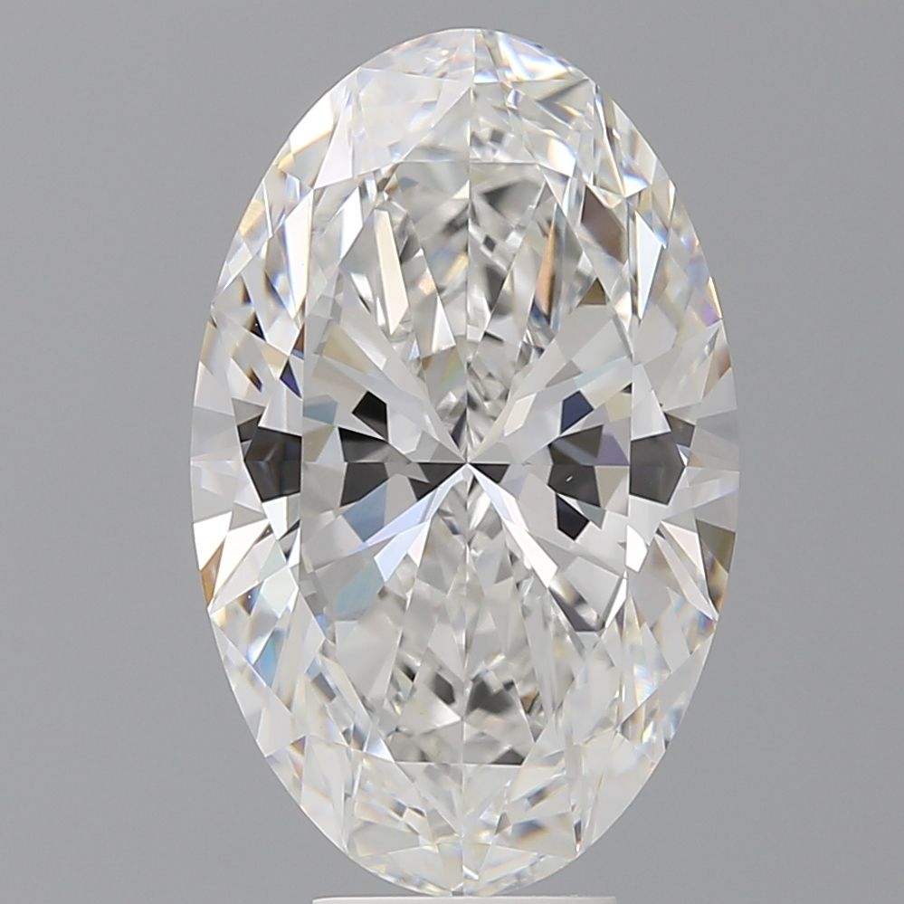 7.55 ct. oval Lab Grown Diamond front image