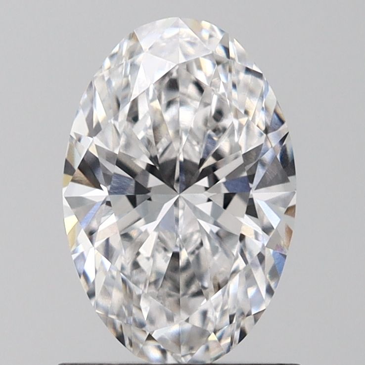 1.02 ct. oval Lab Grown Diamond front image
