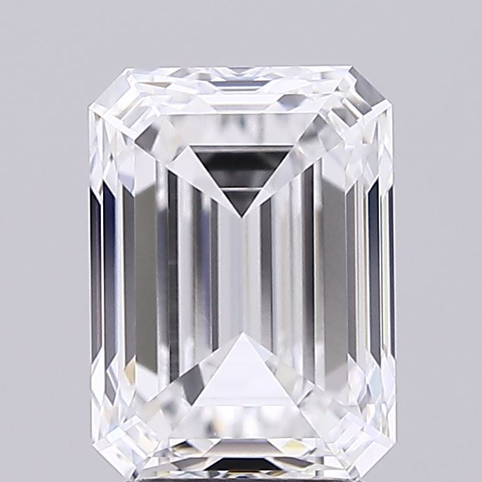 2.85 ct. emerald Lab Grown Diamond front image