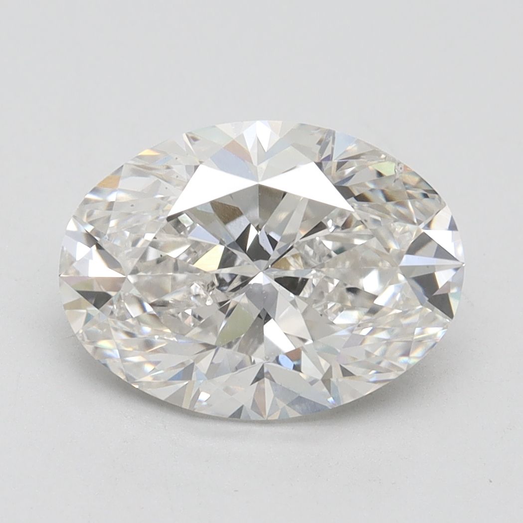 3.01 ct. oval Lab Grown Diamond front image