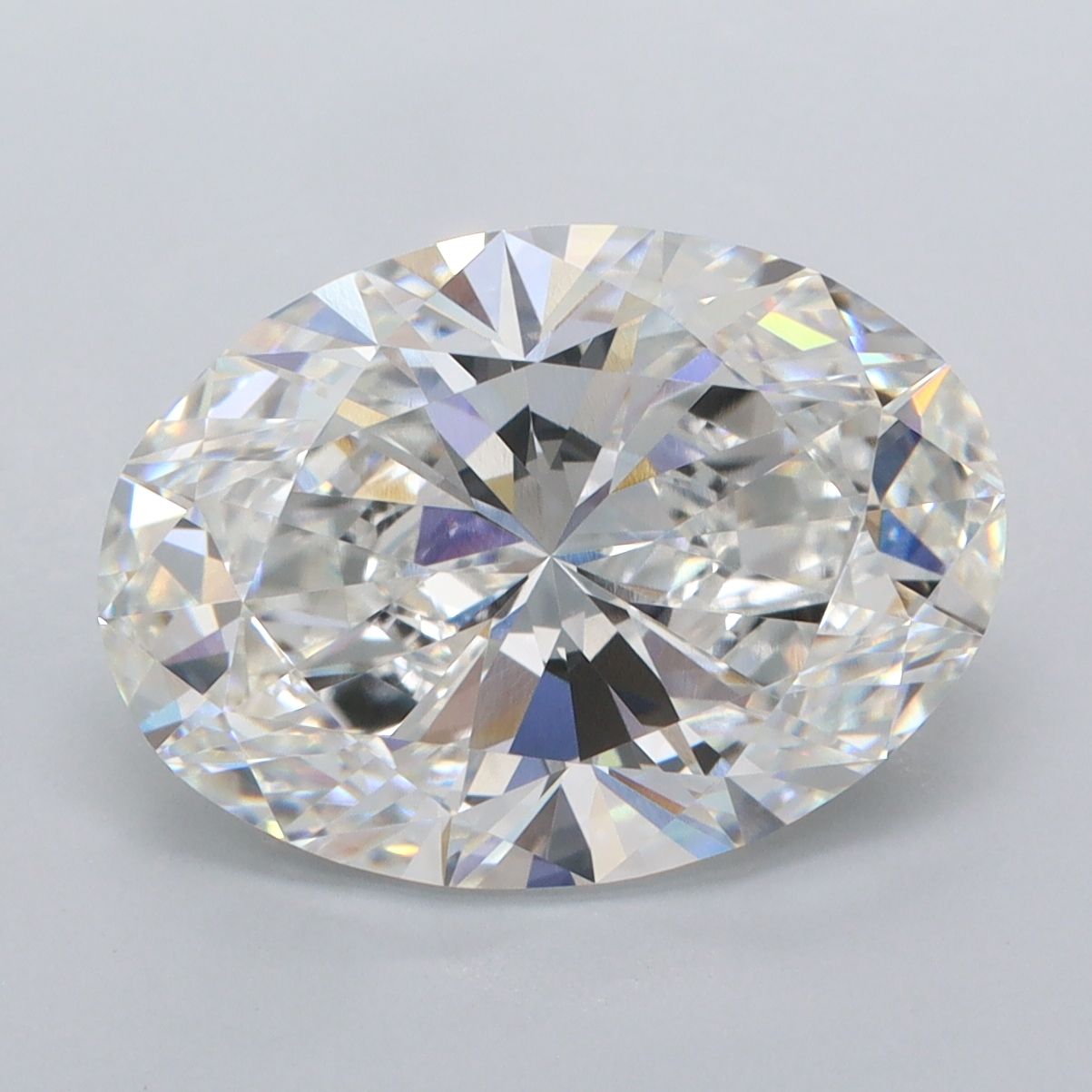 5.06 ct. oval Lab Grown Diamond front image
