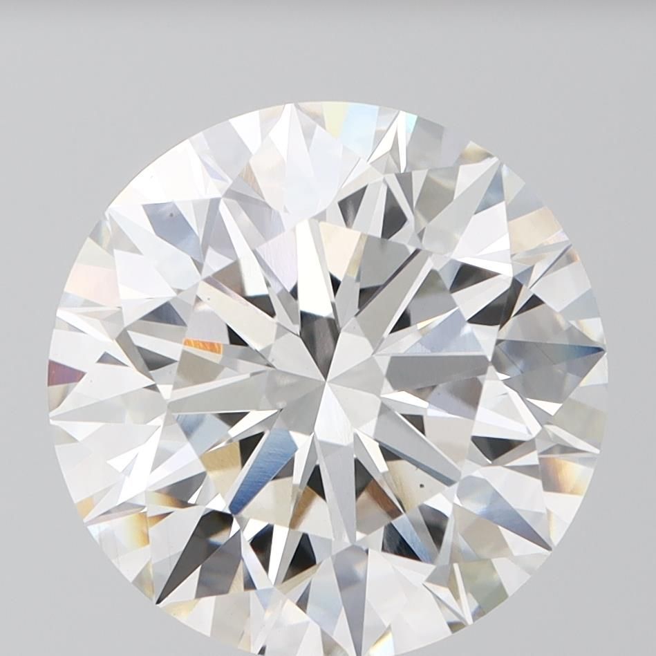 6.50 ct. round Lab Grown Diamond front image