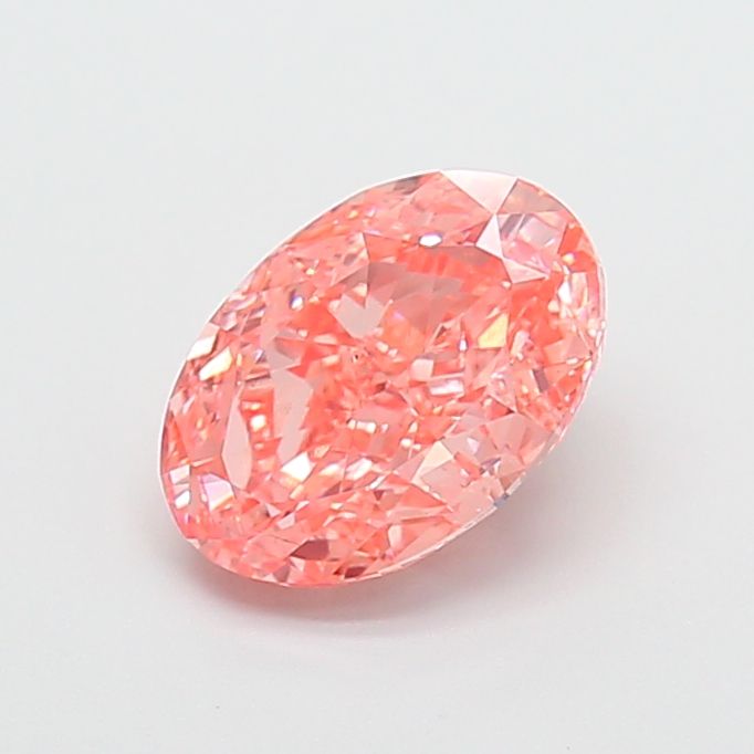 2.67 ct. oval Lab Grown Diamond front image