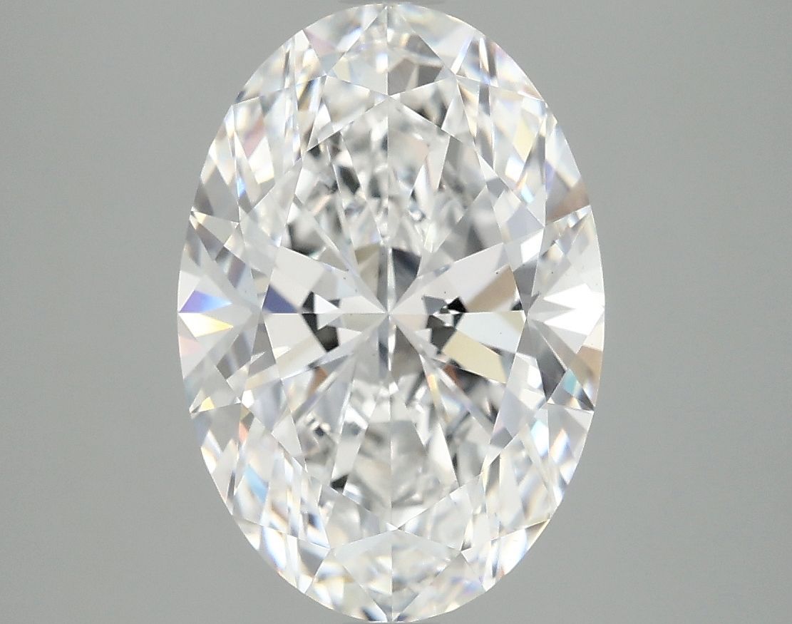 4.06 ct. oval Lab Grown Diamond front image
