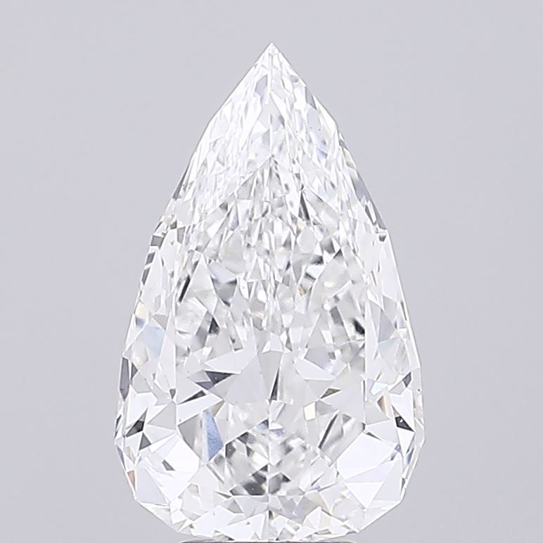 5.55 ct. pear Lab Grown Diamond front image