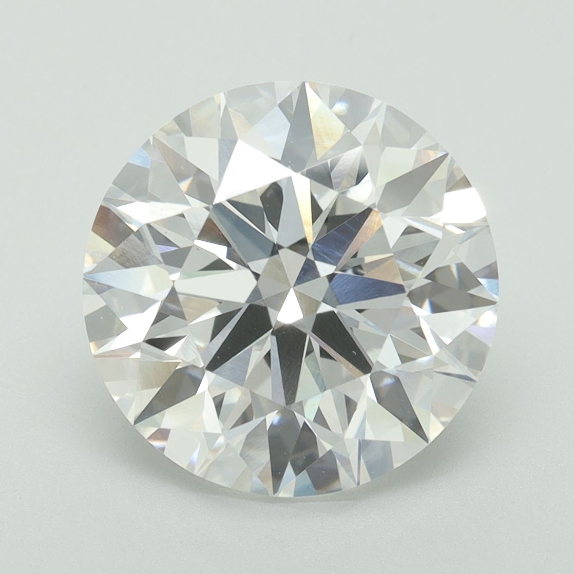 5.02 ct. round Lab Grown Diamond front image