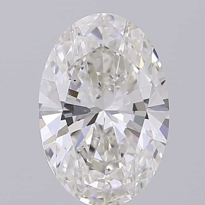 2.51 ct. oval Lab Grown Diamond front image