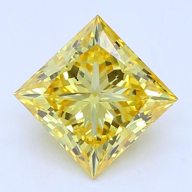 0.91 ct. princess Lab Grown Diamond front image
